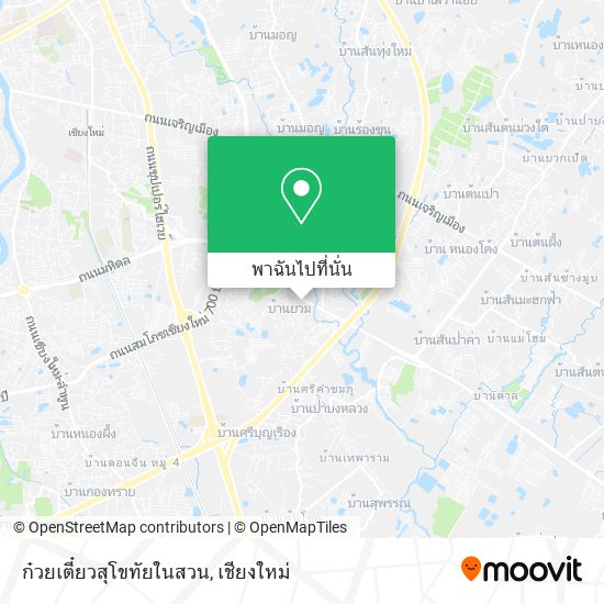 ก๋วยเตี๋ยวสุโขทัยในสวน แผนที่
