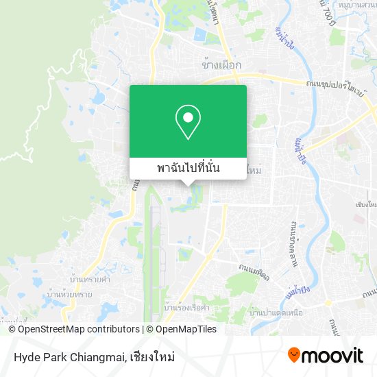 Hyde Park Chiangmai แผนที่