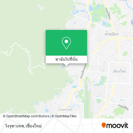 วังจุฑาเทพ แผนที่