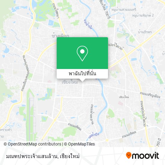 มณฑปพระเจ้าแสนล้าน แผนที่