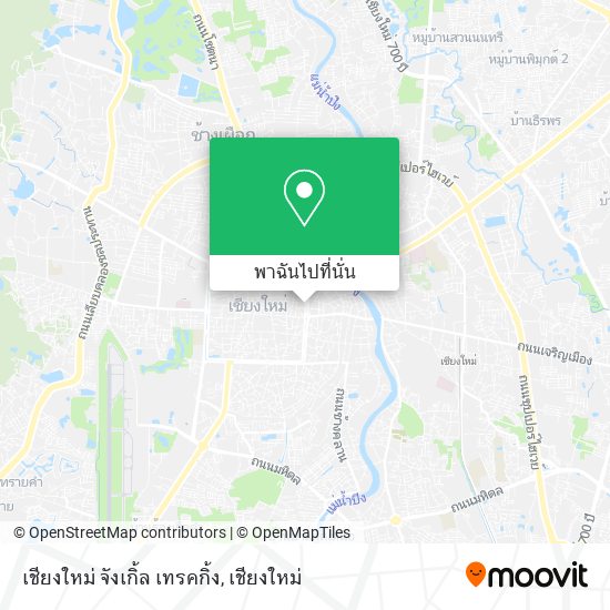 เชียงใหม่ จังเกิ้ล เทรคกิ้ง แผนที่