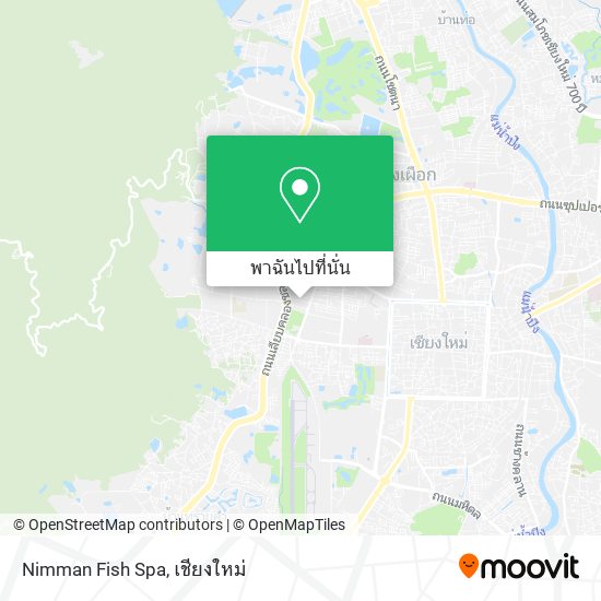 Nimman Fish Spa แผนที่