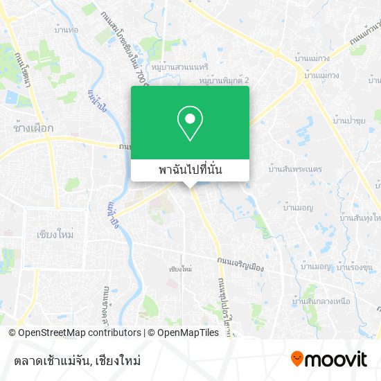 ตลาดเช้าแม่จัน แผนที่