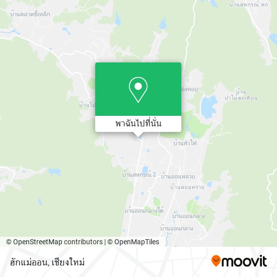 ฮักแม่ออน แผนที่