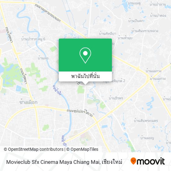 Movieclub Sfx Cinema Maya Chiang Mai แผนที่