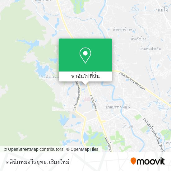 คลินิกหมอวีรยุทธ แผนที่