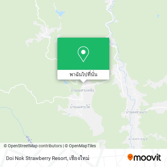 Doi Nok Strawberry Resort แผนที่
