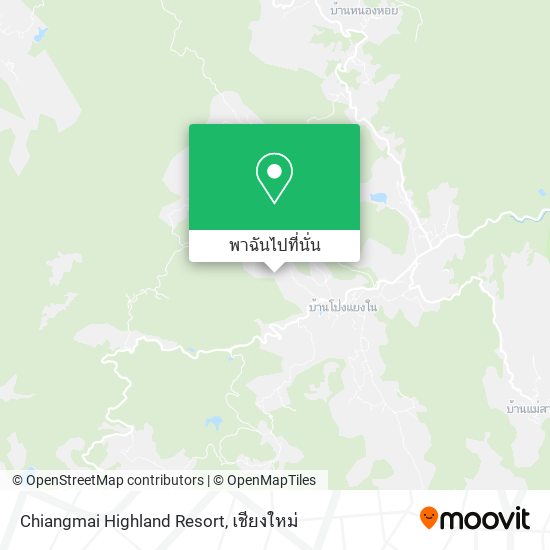 Chiangmai Highland Resort แผนที่