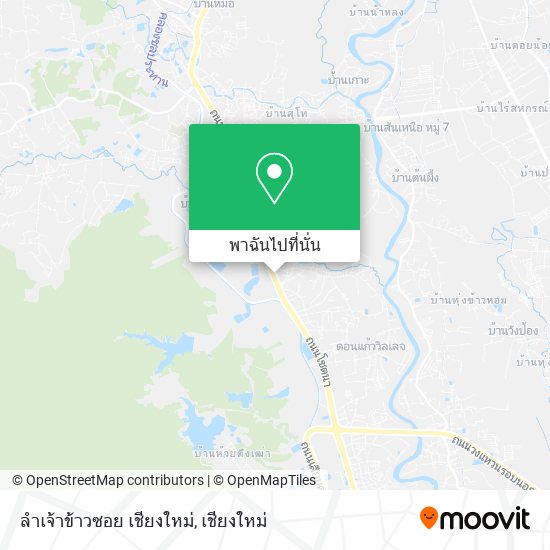 ลำเจ้าข้าวซอย เชียงใหม่ แผนที่