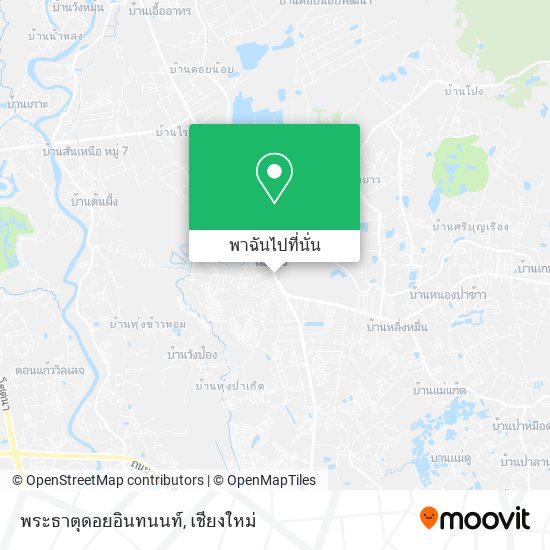พระธาตุดอยอินทนนท์ แผนที่