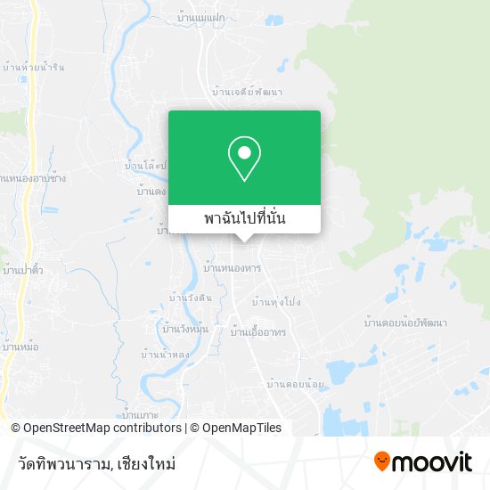 วัดทิพวนาราม แผนที่