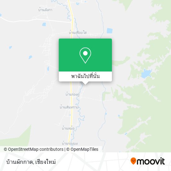 บ้านผักกาด แผนที่