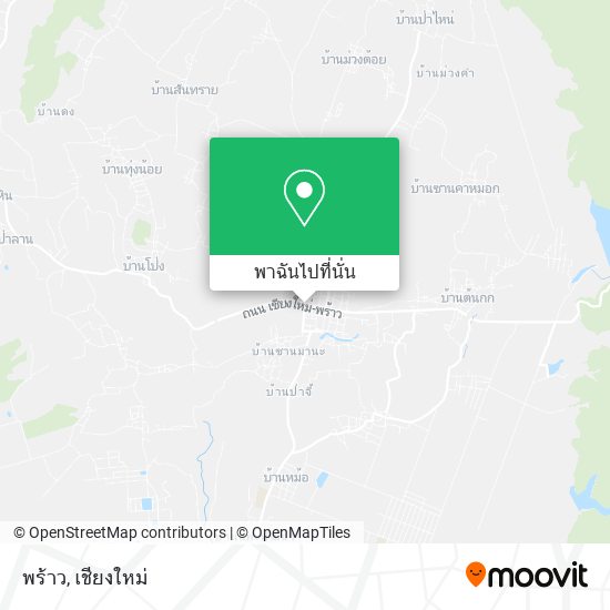 พร้าว แผนที่