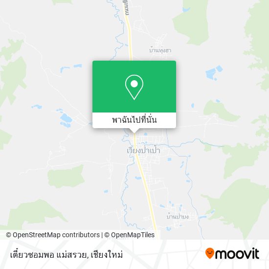 เตี๋ยวซอมพอ แม่สรวย แผนที่