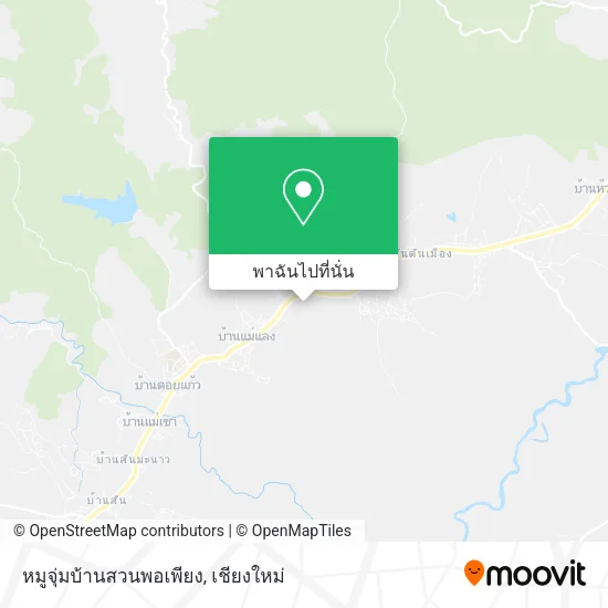 หมูจุ่มบ้านสวนพอเพียง แผนที่
