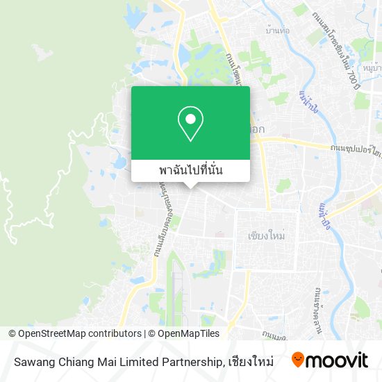 Sawang Chiang Mai Limited Partnership แผนที่