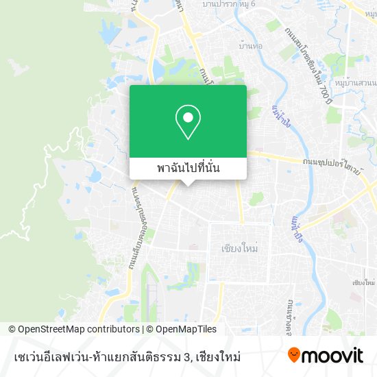 เซเว่นอีเลฟเว่น-ห้าแยกสันติธรรม 3 แผนที่