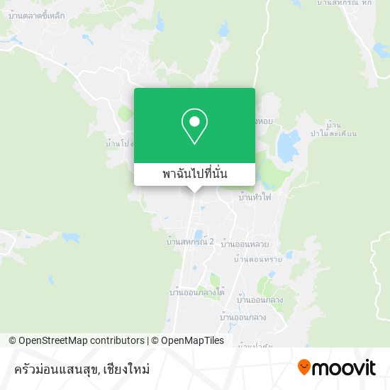ครัวม่อนแสนสุข แผนที่
