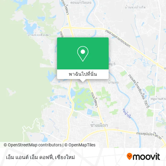 เอ็ม แอนด์ เอ็ม คอฟฟี่ แผนที่