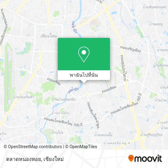 ตลาดหนองหอย แผนที่