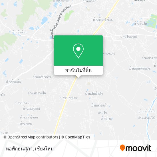หอพักธนสุภา แผนที่