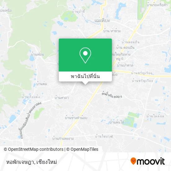 หอพักเจษฎา แผนที่