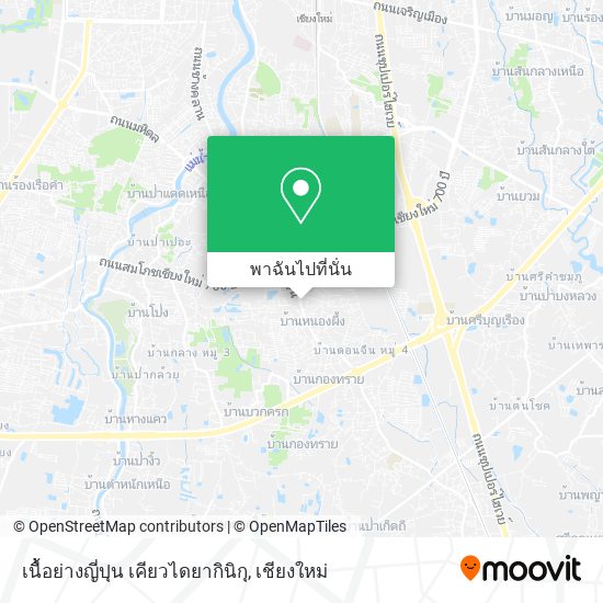 เนื้อย่างญี่ปุน เคียวไดยากินิกุ แผนที่