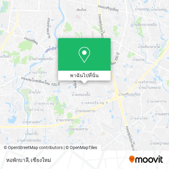 หอพักบาลี แผนที่