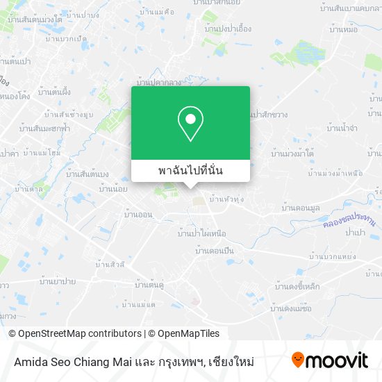 Amida Seo Chiang Mai และ กรุงเทพฯ แผนที่