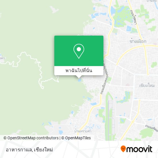 อาหารกาแล แผนที่