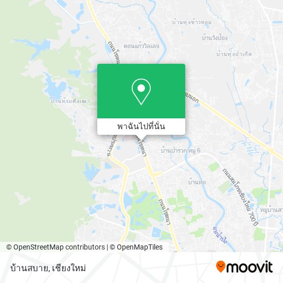 บ้านสบาย แผนที่