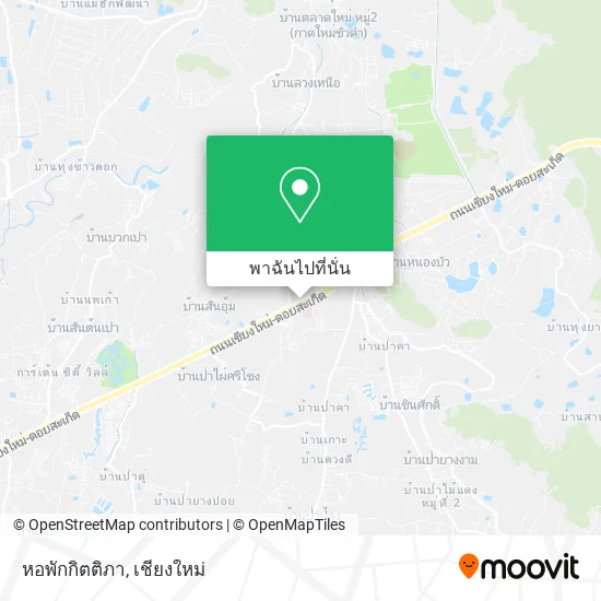 หอพักกิตติภา แผนที่