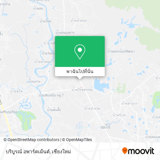 บริบูรณ์ อพาร์ตเม้นต์ แผนที่
