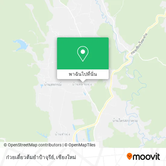 ก๋วยเตี๋ยวต้มยําป้าจุรีย์ แผนที่