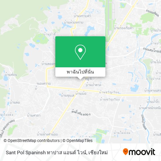 Sant Pol Spaninsh ทาปาส แอนด์ ไวน์ แผนที่