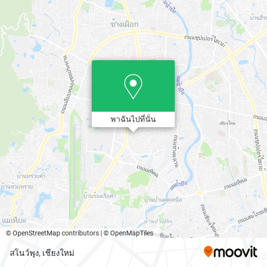 สโนว์พุง แผนที่