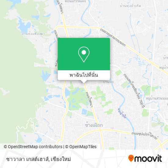 ชาวาลา เกสต์เฮาส์ แผนที่