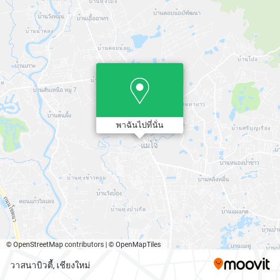 วาสนาบิวตี้ แผนที่