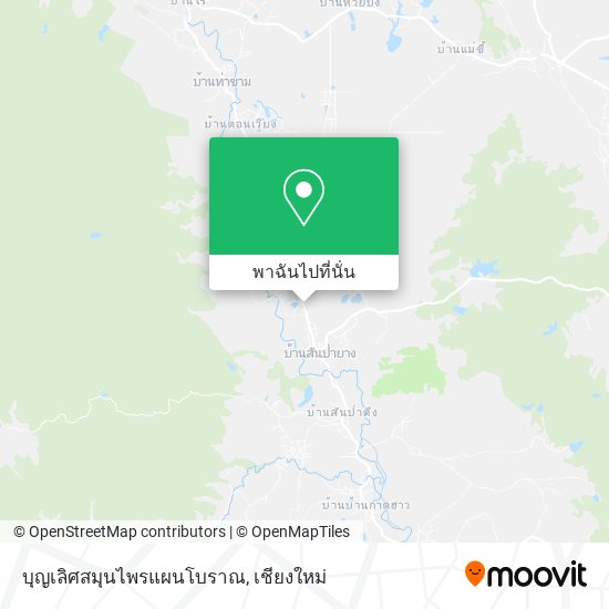บุญเลิศสมุนไพรแผนโบราณ แผนที่