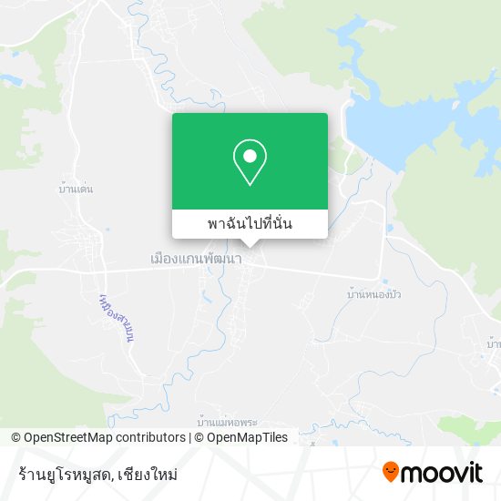 ร้านยูโรหมูสด แผนที่