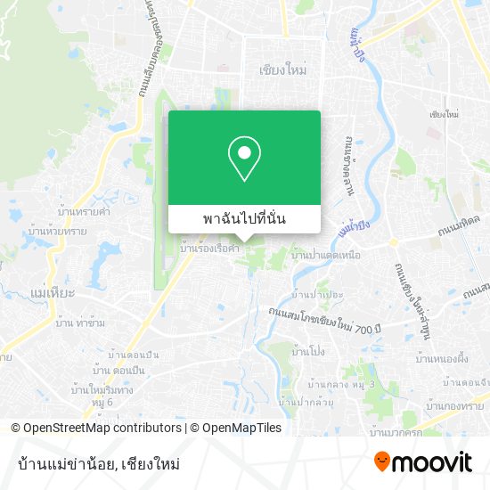 บ้านแม่ข่าน้อย แผนที่
