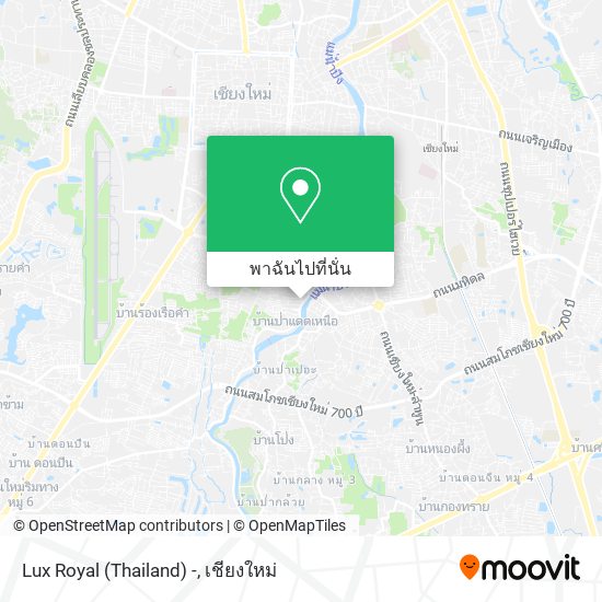 Lux Royal (Thailand) - แผนที่