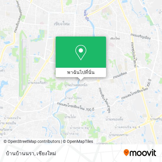 บ้านบ้านนรา แผนที่
