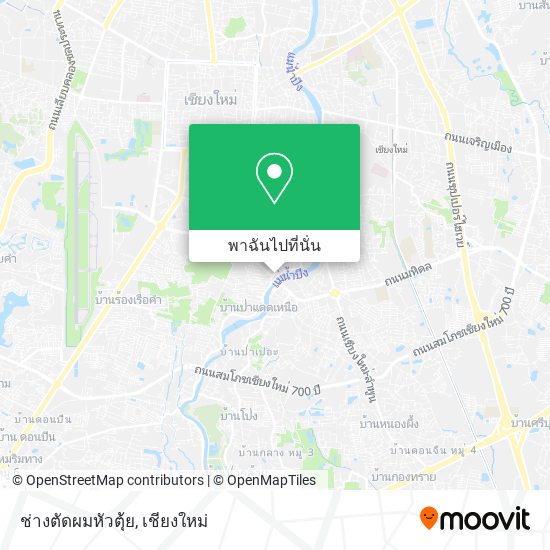 ช่างตัดผมหัวตุ้ย แผนที่