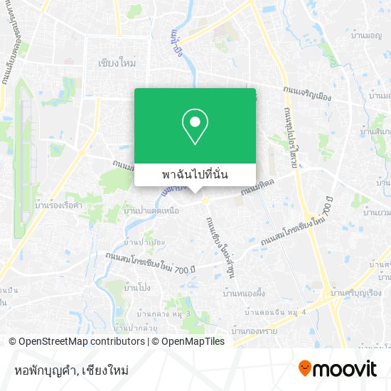 หอพักบุญคํา แผนที่