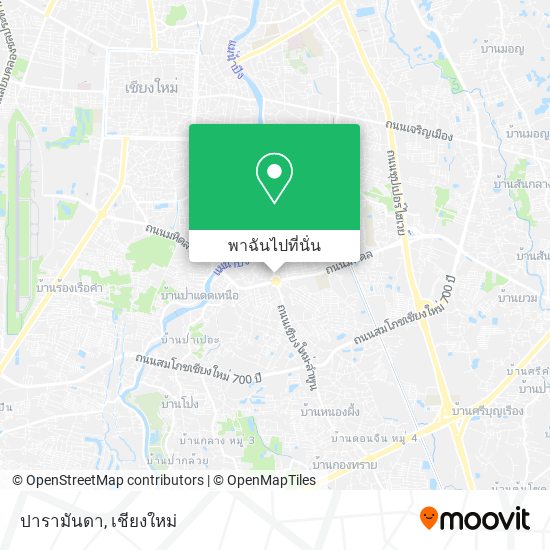 ปารามันดา แผนที่