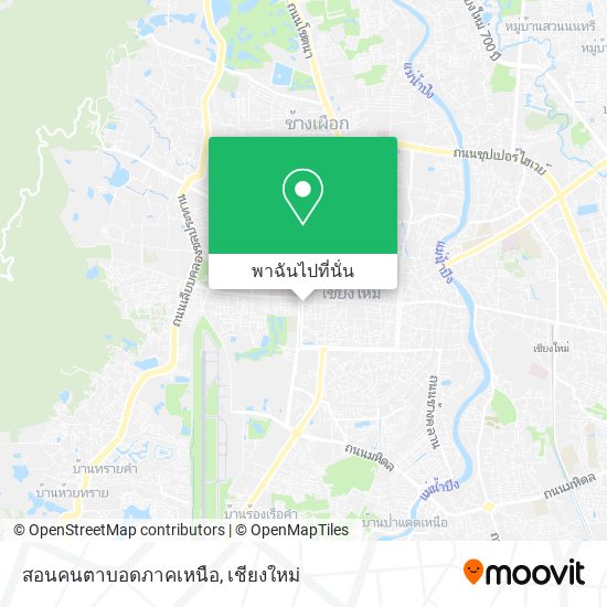 สอนคนตาบอดภาคเหนือ แผนที่
