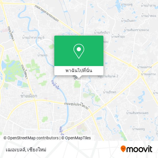 เฌอเบลล์ แผนที่