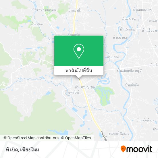 ที เบ็ค แผนที่