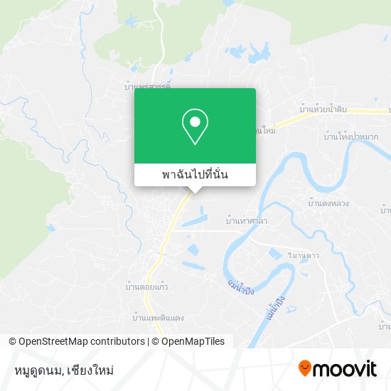 หมูดูดนม แผนที่